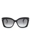 Max Mara Eyewear Butterfly-frame Sunglasses In Black