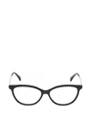 Max Mara Eyewear Cat-eye Frame Glasses In Black
