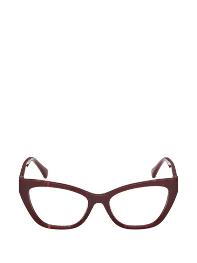 Max Mara Eyewear Cat-eye Frame Glasses In Brown