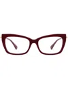 Max Mara Eyewear Cat-eye Glasses In 红色