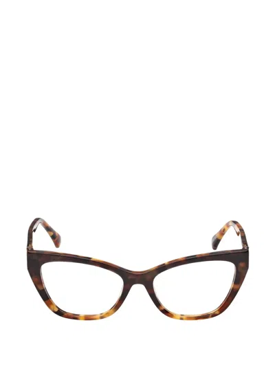Max Mara Eyewear Cat-eye Glasses In Brown