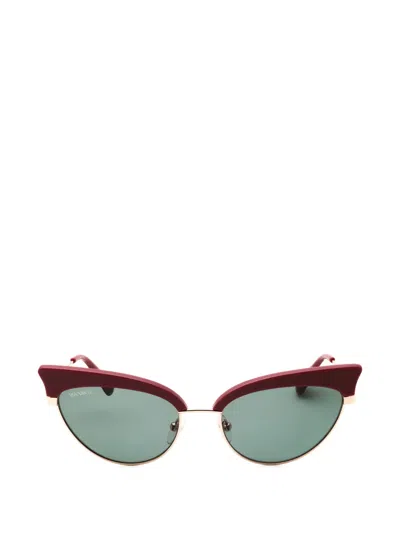 Max Mara Eyewear Cat-eye Frame Sunglasses In Brown