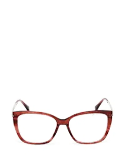 Max Mara Eyewear Cat-eye Glasses In Brown