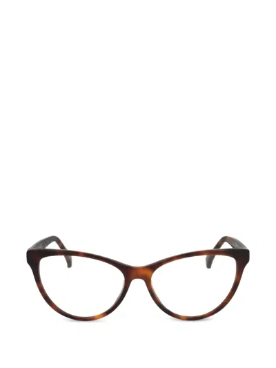 Max Mara Eyewear Cat-eye Glasses In Brown
