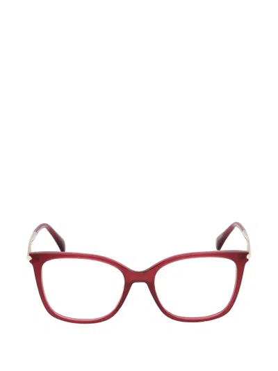 Max Mara Eyewear Cat-eye Glasses In Red