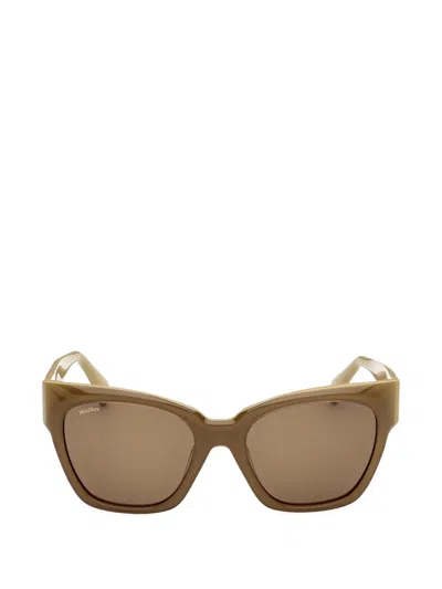 Max Mara Eyewear Cat-eye Sunglasses In Brown