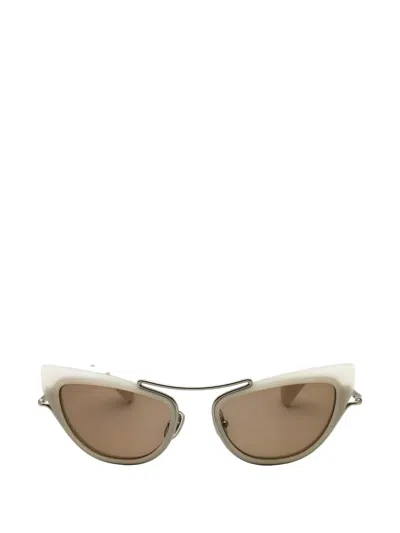 Max Mara Eyewear Cat-eye Sunglasses In Neutral