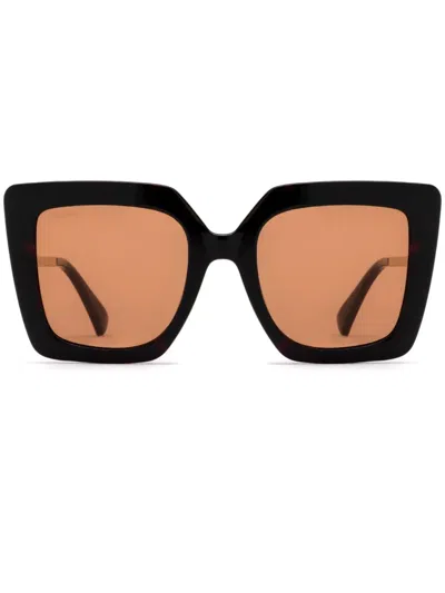 Max Mara Eyewear Design4 Square-frame Sunglasses In Red