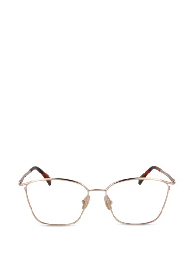Max Mara Eyewear Geometric-frame Glasses In Pink