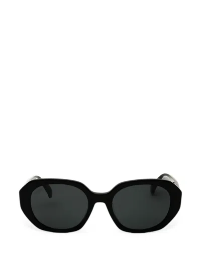 Max Mara Eyewear Geometric-frame Sunglasses In Black