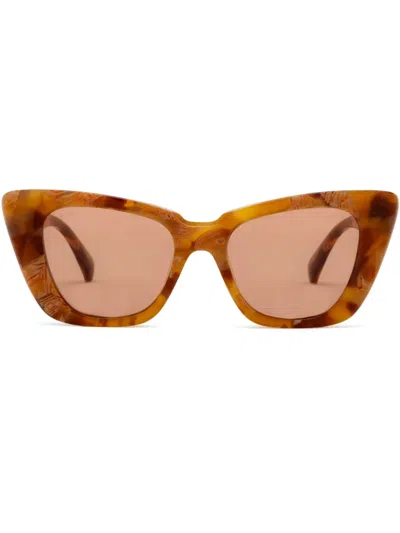 Max Mara Eyewear Glimpse 5 Sunglasses In Brown