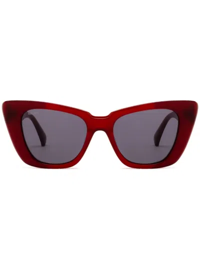 Max Mara Eyewear Glimpse 5 Sunglasses In Red