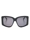 Max Mara Eyewear Glimpse6 Sunglasses In Black