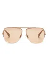Max Mara Eyewear Menton 3 Sunglasses In 褐色