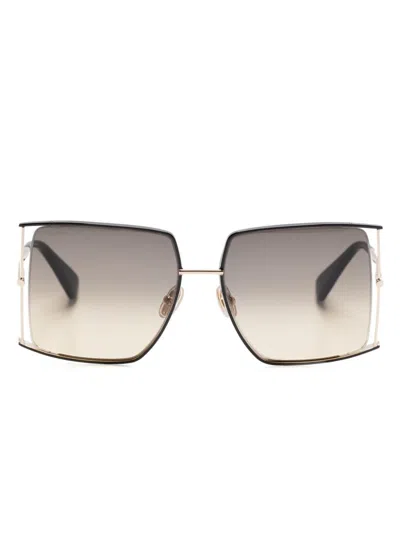 Max Mara Eyewear Mm0120 Sunglasses In 黑色