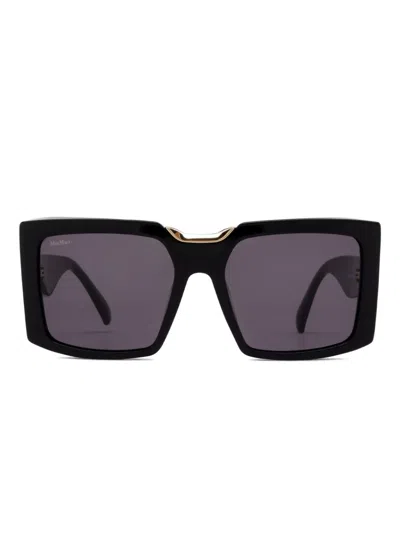 Max Mara Eyewear Mm0124 Shiny Black