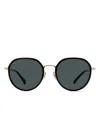 Max Mara Eyewear Pantos-frame Sunglasses In Black