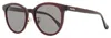 Max Mara Eyewear Pantos-frame Sunglasses In Rot