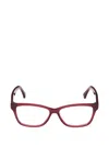 Max Mara Eyewear Rectangle-frame Glasses In Brown