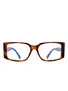 Max Mara Eyewear Rectangle-frame Glasses In Multi