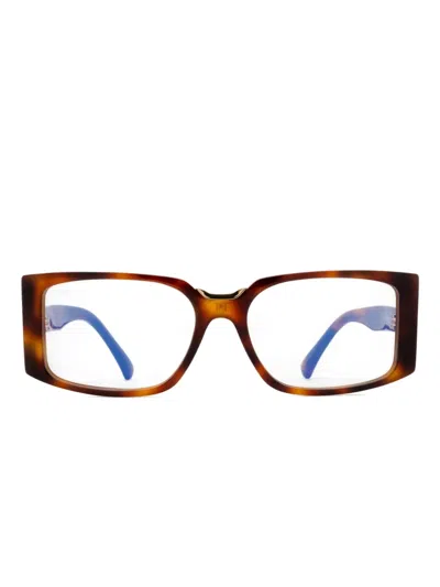 Max Mara Eyewear Rectangle-frame Glasses In Multi