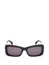 Max Mara Eyewear Rectangular-frame Sunglasses In Black