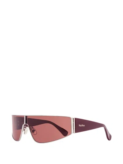 Max Mara Eyewear Shield-frame Sunglasses In Pink
