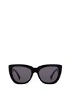 Max Mara Cat Eye Sunglasses In Shiny Black