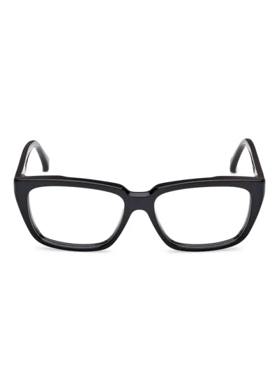 Max Mara Eyewear 方框眼镜 In Black