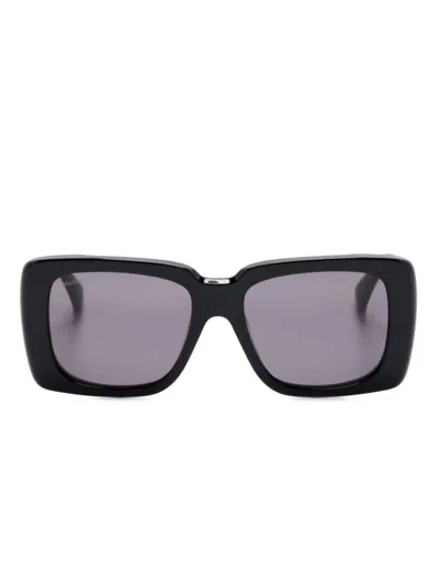 Max Mara Eyewear Square-frame Sunglasses In Black