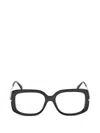 Max Mara Eyewear Square-frame Glasses In Black