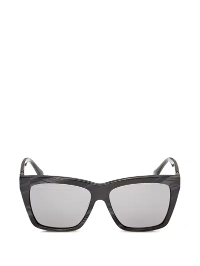 Max Mara Eyewear Square-frame Sunglasses In Black