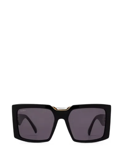 Max Mara Eyewear Square-frame Sunglasses In Black