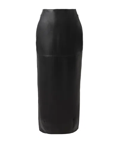 Max Mara Fabiana Midi Skirt In Black