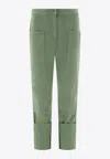 Max Mara Women's "facella" Jeans In Green