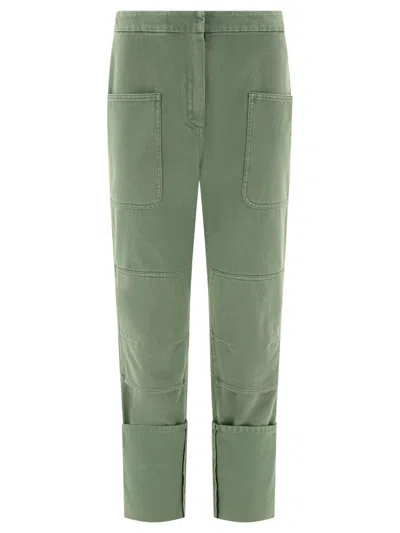 Max Mara Facella Jeans In Green