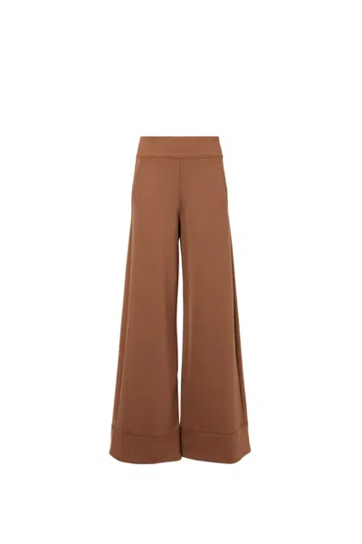Max Mara Fagiani Pants In Brown