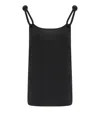 Max Mara Beachwear Faida Black Top