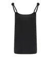 Max Mara Beachwear Faida Black Top