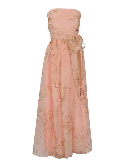 Max Mara Msedominio Dress In Brown