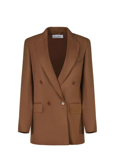 Max Mara "farad" Blazer In Brown