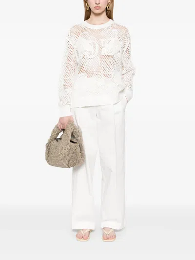 Max Mara Farea Sweater In White