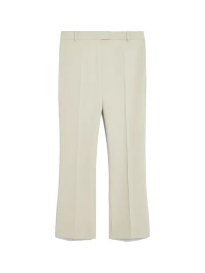 MAX MARA MAX MARA FATINA SLIM-FIT STRETCH COTTON AND VISCOSE TROUSERS