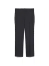 Max Mara Fatina Slim-fit Stretch Cotton And Viscose Trousers In Ultramarine