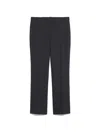 Max Mara Fatina Slim-fit Stretch Cotton And Viscose Trousers In Ultramarine