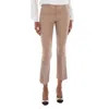 Max Mara Velvet Effect Pants With Straight Fit