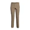 Max Mara Brown Cotton And Viscose Fairy Pants