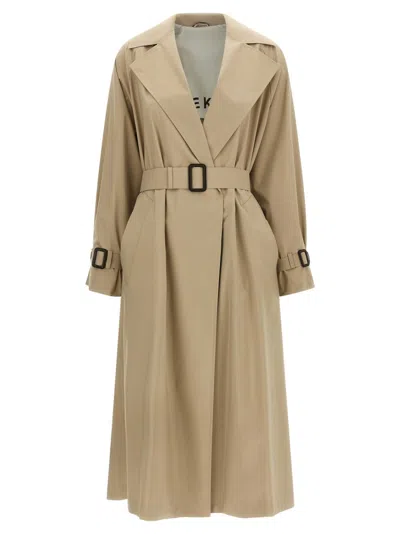 Max Mara Fatto' Trench Coat In Neutral