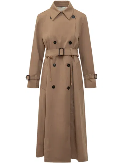 Max Mara Fatuo Coat In Braun