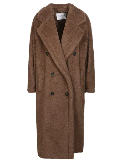 Max Mara Faust Cappotto Teddy Madame In Brown